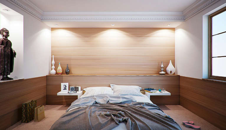 Infrarotheizung im Schlafzimmer - pixabay@416062